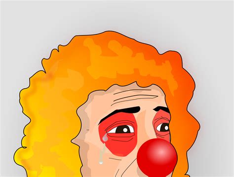 Crying clown by Dee lusmana on Dribbble