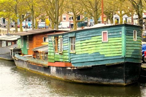 Houseboat in Prinsengracht Amsterdam | House boat, Amsterdam hotel ...