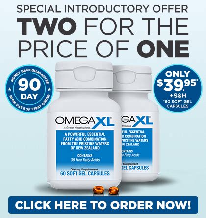 Why Take Omega XL? - OmegaXL by Great HealthWorks