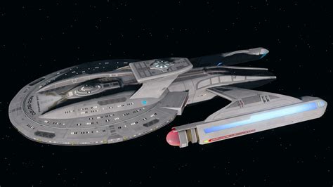 The new Luna-class starship model is heavenly : r/sto