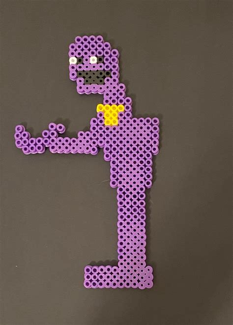 Purple Guy/ William Afton, Spring Bonnie, FNAF Inspired Beaded Sprites ...