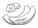 30  Melons Coloring Pages Free Printable PDF JPG PNG & Online sketch template