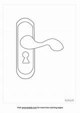 Door Handle Coloring Page Ultra Pages 42% OFF sketch template