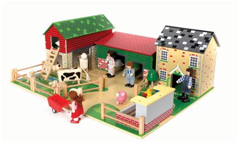 fun wooden farm, zoo and stable toys by oskar & catie | notonthehighstreet.com