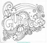Girl Guides Colouring Pages sketch template