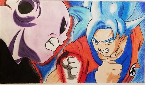 Goku vs Jiren #prismacolorpremier #arteza #pencilart #dragonballsuper ...