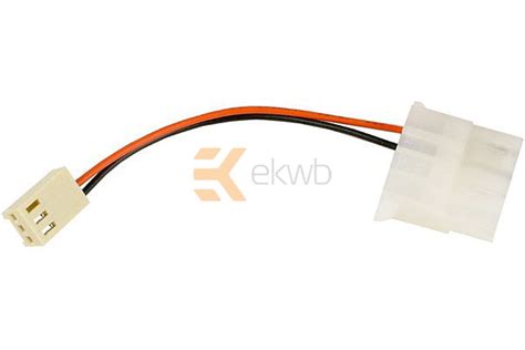 Adapter 4-pin (12V) to 3-pin Molex (12V) – EK Webshop