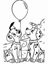 101 Dalmations Coloring Pages sketch template