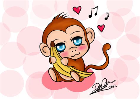 Cute Monkey Cartoon Images - Cliparts.co