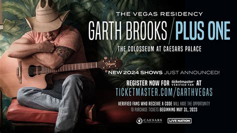 Garth Brooks | GARTH BROOKS ANNOUNCES 2024 DATES FOR NEW LAS VEGAS ...