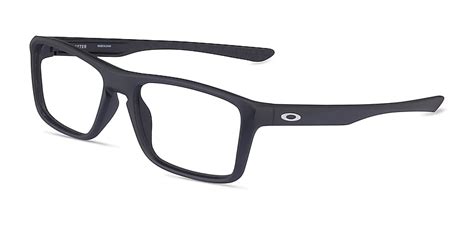 Oakley Rafter - Rectangle Satin Black Frame Glasses For Men | Eyebuydirect