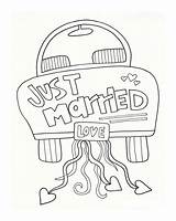 Wedding Coloring Pages For Kids sketch template