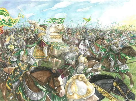 The Ride of the Rohirrim by AbePapakhian on DeviantArt