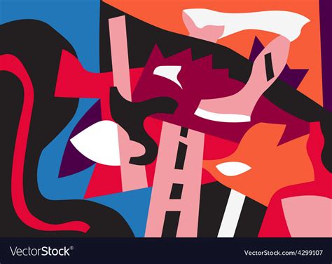 Psychology - abstract art background Royalty Free Vector