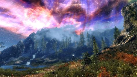 Amazing sky in The Elder Scrolls V: Skyrim wallpaper - Game wallpapers ...