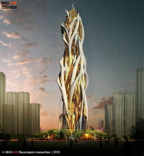 Pin by Aref Maksoud on Future Skyscrapers 2015 - MAGLAB Academic Research | Futuristic ...
