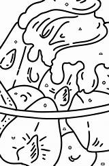 Dibujo De Ensalada Frutas Para Colorear ♥ En Línea sketch template