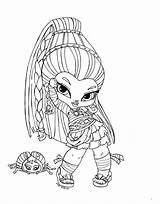 Chibi Monster High Coloring Pages Download And Print For Free sketch template