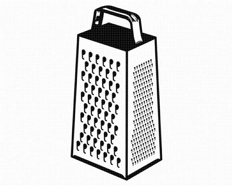 Cheese Grater SVG Grater SVG Grater Silhouette Grater | Etsy in 2021 | Clip art, Cheese grater ...