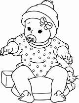 Doll Coloring Pages sketch template