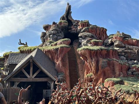 Construction Walls and Changes Across Magic Kingdom In Wake Of Splash Mountain Closure ...