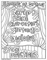 Theatre Coloring Pages  Home sketch template