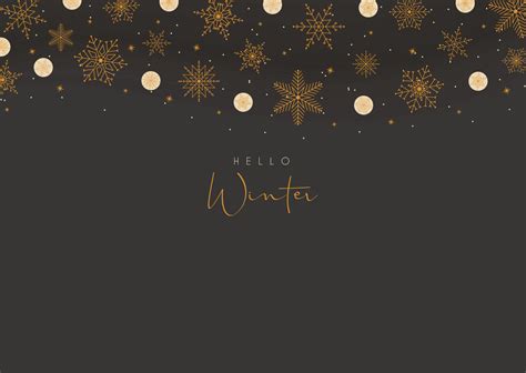 Hello winter background 4685130 Vector Art at Vecteezy