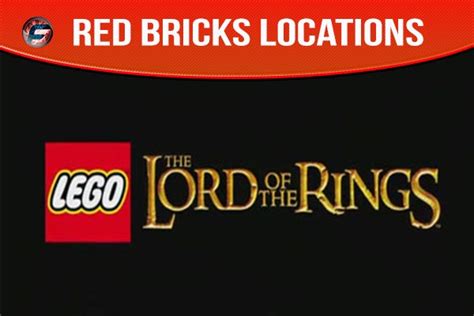 LEGO The Lord of the Rings Red Bricks Locations Guide – GamerFuzion