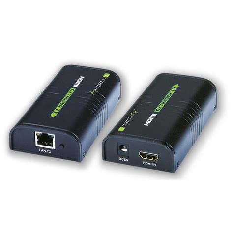 HDMI Extender / Splitter on Cat.6 Cable 1080p @ 60Hz up to 120m - Audio Video Extender - Audio Video