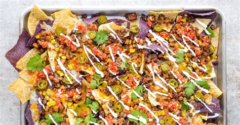 Healthy (-ish) Sheet Pan Nachos - Cook Fast, Eat Well