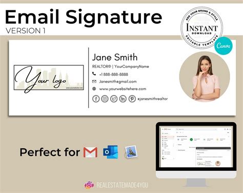 Professional email signature - iheartsay