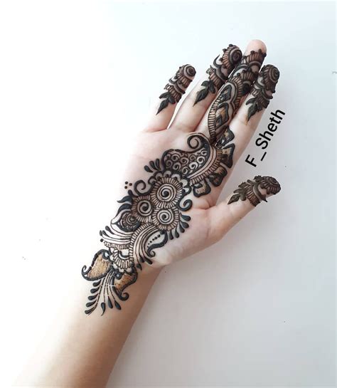 Latest Arabic Mehndi Design for Front Hand - K4 Fashion Beautiful Arabic Mehndi Designs, Round ...