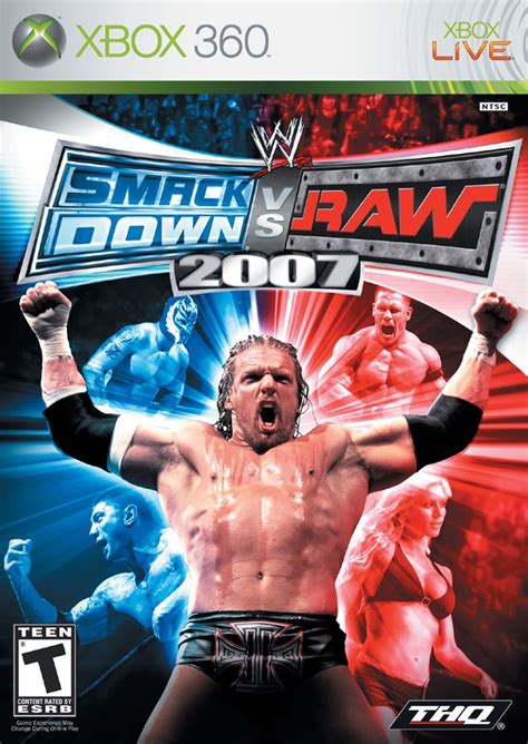 WWE Smackdown vs Raw 2007 Xbox 360 Game