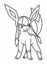 Glaceon 3 Coloring Page  Free Printable Pages For Kids sketch template