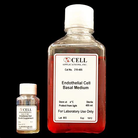 Cell Culture Media Kits | Separately Packaged Culture & Growth Supplements | Cell Applications