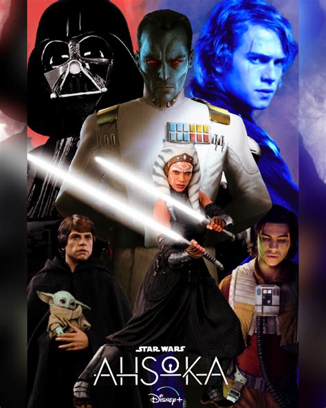 Ahsoka Series Poster: What are you hoping to get out of this show? I ...