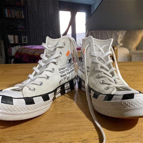 Converse x Off-White Chuck Taylor All Star High... - Depop