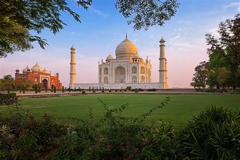 India Landscape Taj Mahal
