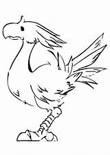 Chocobo Coloring Pages Coloring Pages sketch template