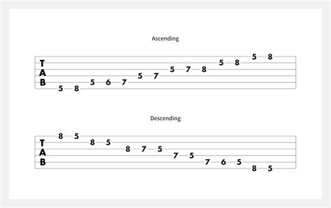 How to Play a Pentatonic Blues Scale on Bass Guitar - Laura Fadde1942