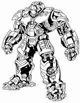 Hulk Buster Coloring Pages Sketch Page sketch template