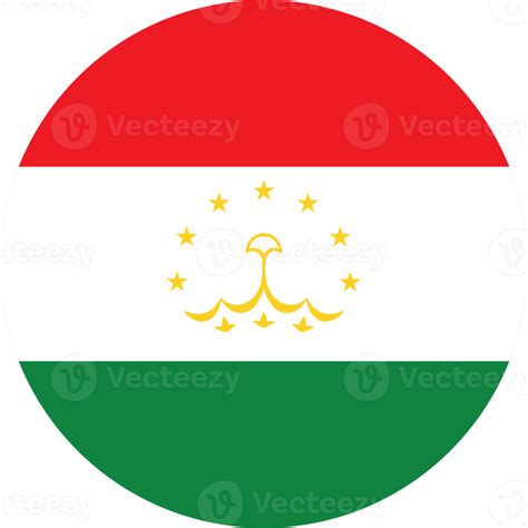 Tajikistan flag round shape PNG 22109553 PNG