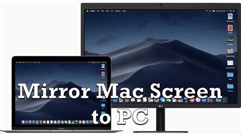 Best Way to Mirror Mac Screen to PC - YouTube