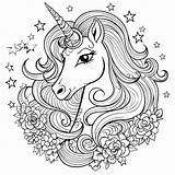 Unicornio Unicornios Moeilijk Paard Einhorn Ausmalbilder Puppy Paarden  sketch template