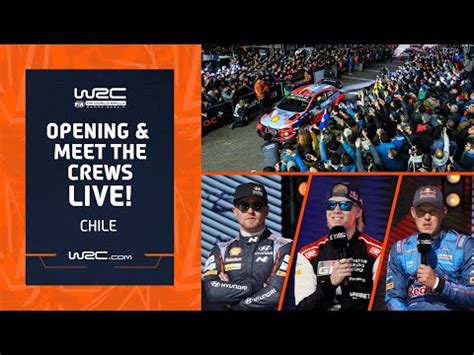 Video 🔴 Opening Ceremony LIVE! | WRC Rally Chile Bio Bío 2023