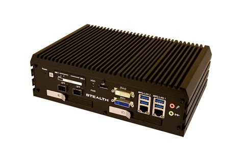 LPC-965 - Rugged Wide Temp Fanless Mini PC with Removable Drives | Stealth
