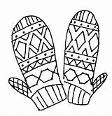 Mittens Coloring Pages  Coloring Home sketch template