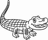Page 2  Crocodile Coloring Vector Art Icons And Graphics For Free sketch template