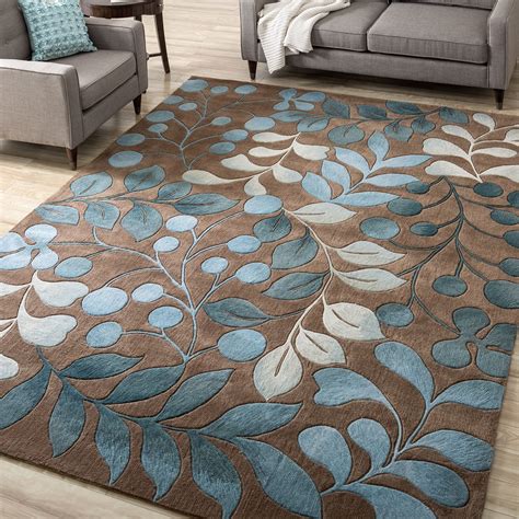 Nourison Contours Hand-tufted Botanical Area Rug - Bed Bath & Beyond ...