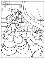 Chip And Mrs Potts Coloring Pages sketch template